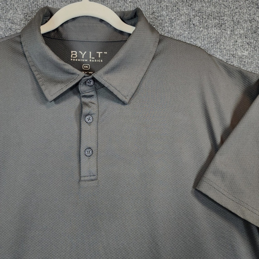 BYLT Premium Basics Men Quiet Luxury Old Money Golfcore Athleisure Polo XXL